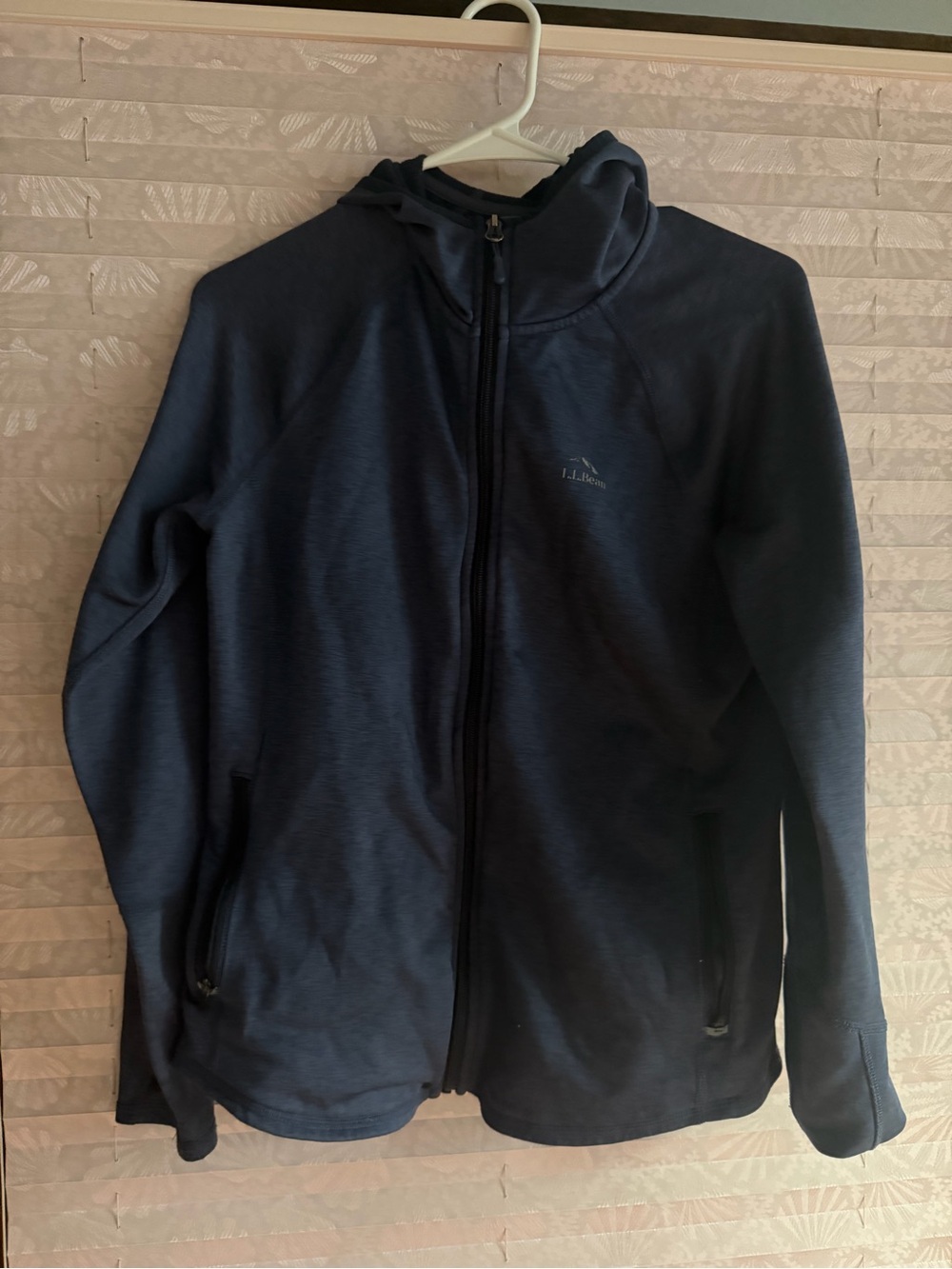 L.L. Bean purple active fleece with Hood
